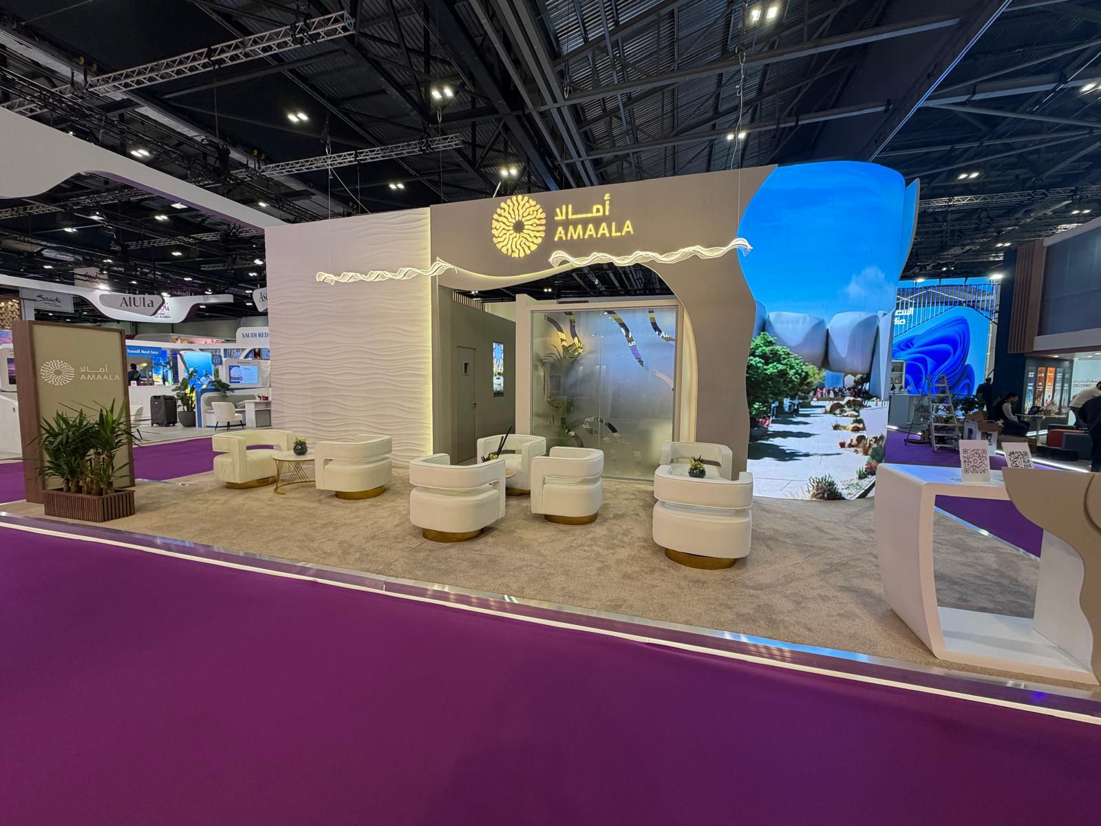 Saudi stand