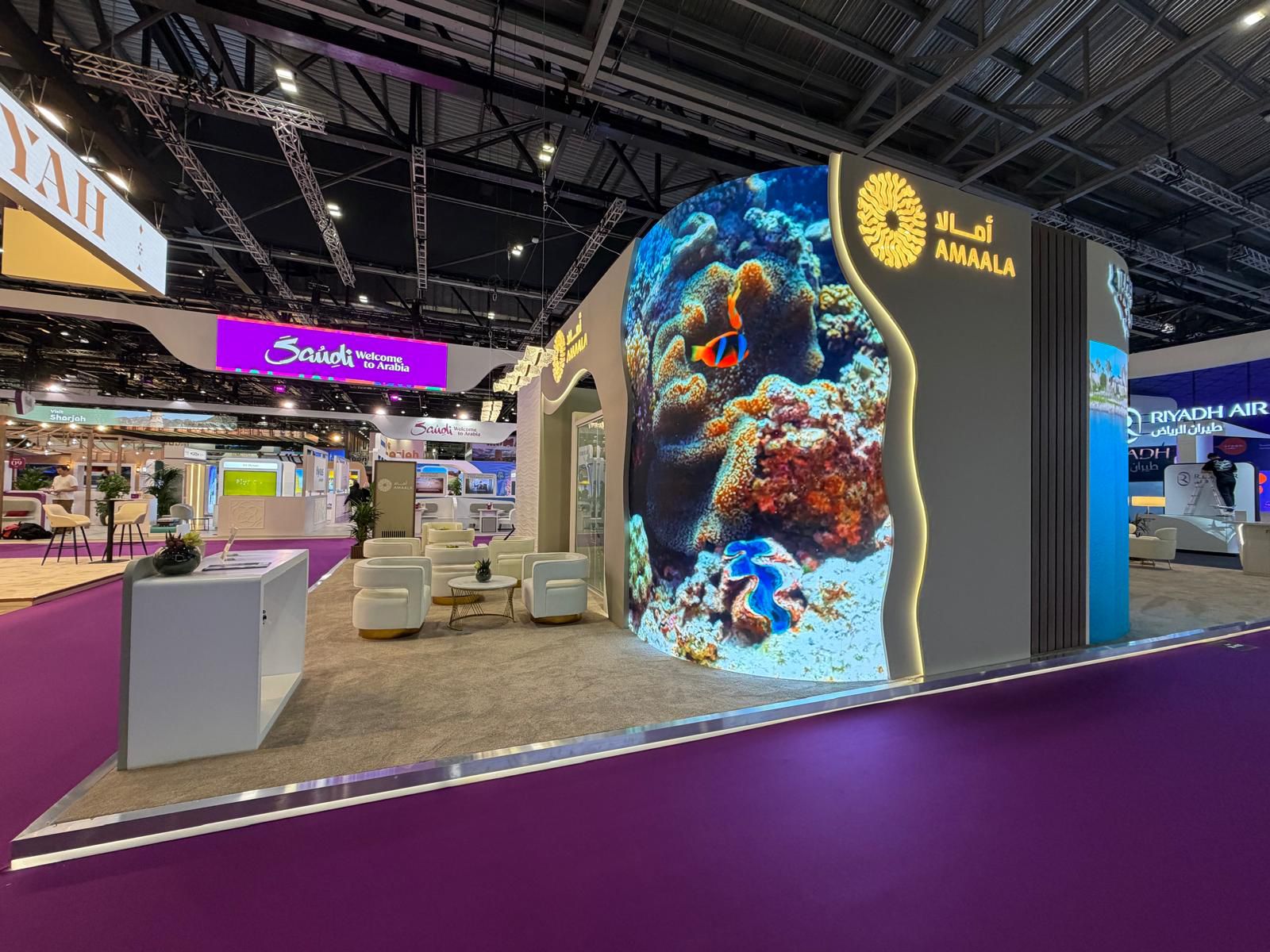 Saudi stand